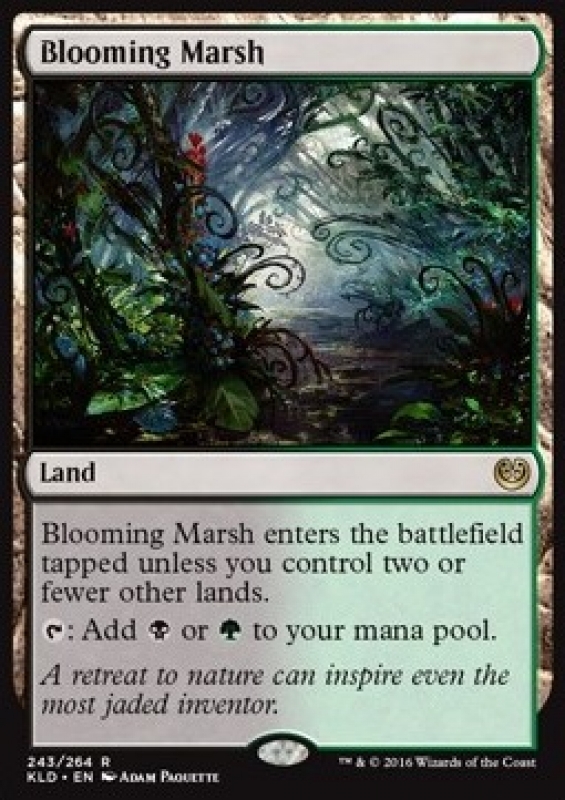 Blooming Marsh - Kaladesh  - Inglese (Palude Fiorente)