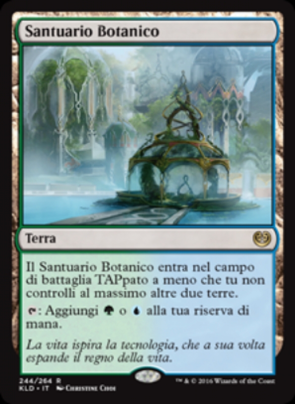 Santuario Botanico - Kaladesh - Italiano (Botanical Sanctum)