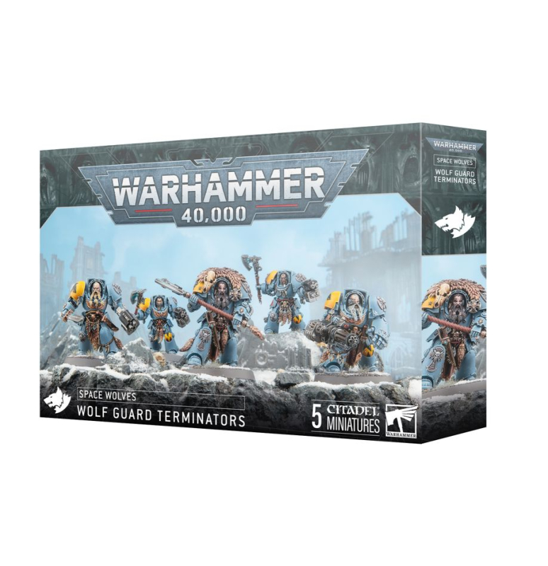 SPACE WOLVES WOLF GUARD TERMINATORS