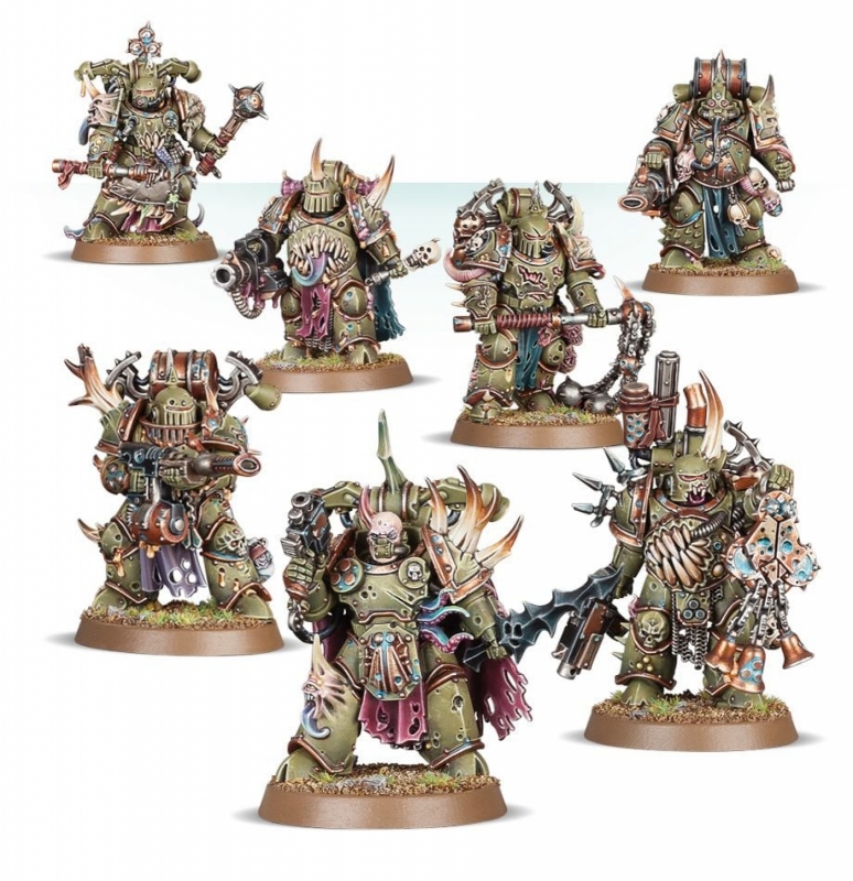 DEATH GUARD PLAGUE MARINES