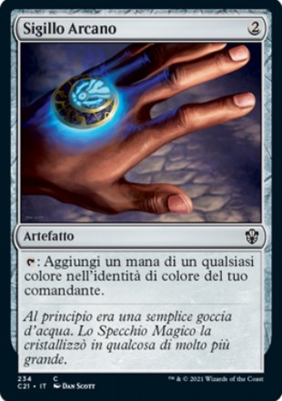 Sigillo Arcano - Dominaria Unita Commander - Italiano (Arcane Signet)