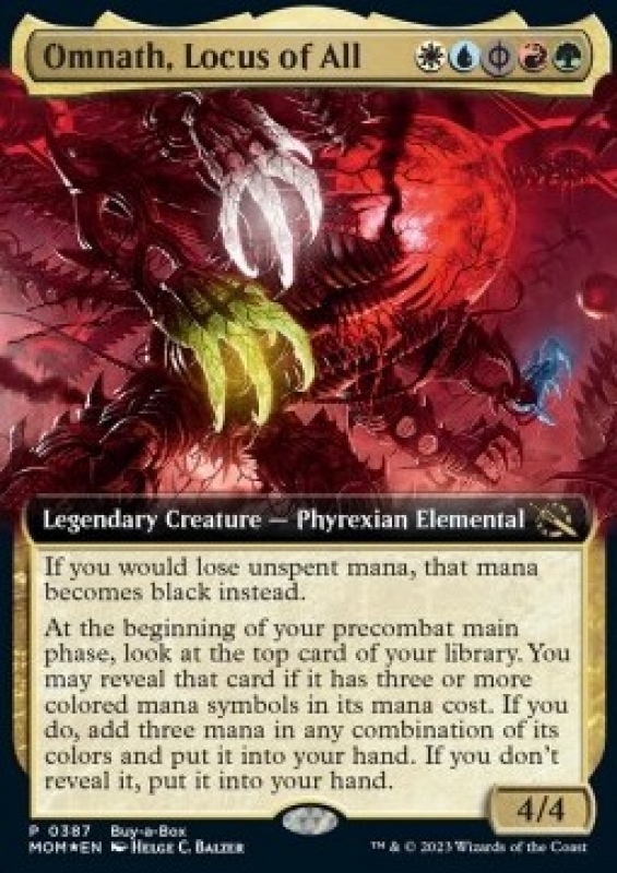 Omnath, l'Omnilocus (ITA) - BaB Promo Foil(TOKEN: ELFO, 2P.ti)