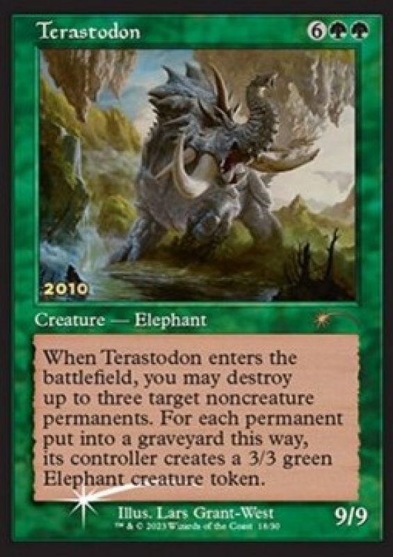 SET 4x Terastodon - 30TH Promo (TOKEN: GOBLIN / 1 p.to)