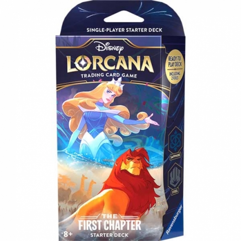 LORCANA TCG - STARTER DECK The First Chapter - LA BELLA ADDORMENTATA & MUFASA - ENG