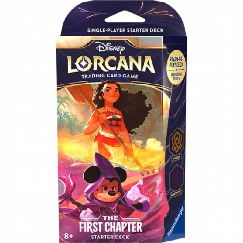 LORCANA TCG - STARTER DECK The First Chapter - VAIANA & TOPOLINO - ENG