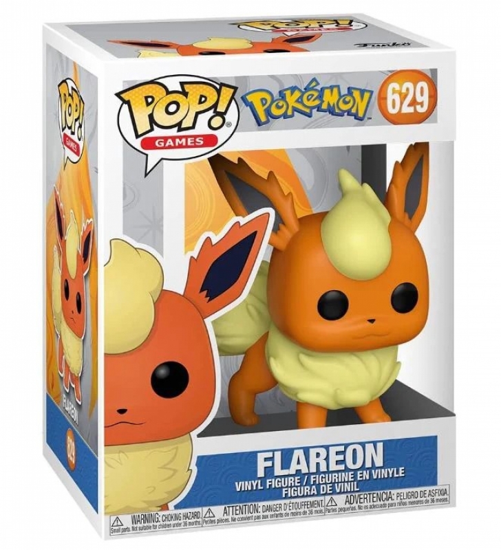 POKEMON - POP FUNKO VINYL FIGURE 629 FLAREON (EMEA)