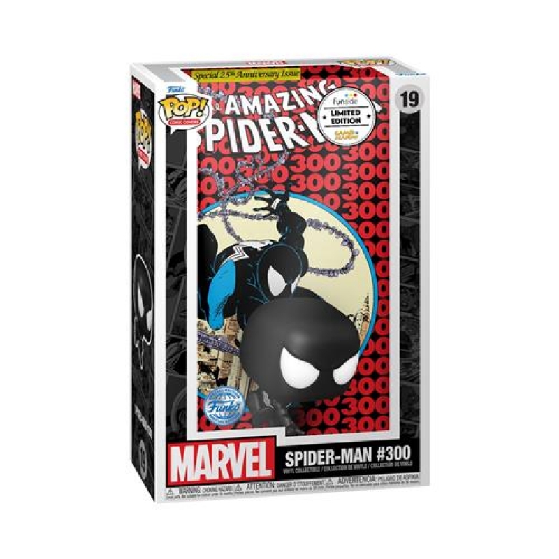 MARVEL - POP FUNKO COMIC COVERS 19 SPIDER-MAN #300 GA EXCL