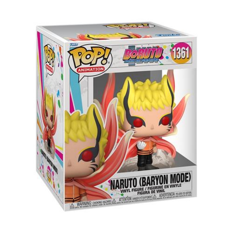 BORUTO: NARUTO NEXT GENERATION - POP FUNKO VINYL FIGURE SUPER 1361 NARUTO (BARYON MODE)