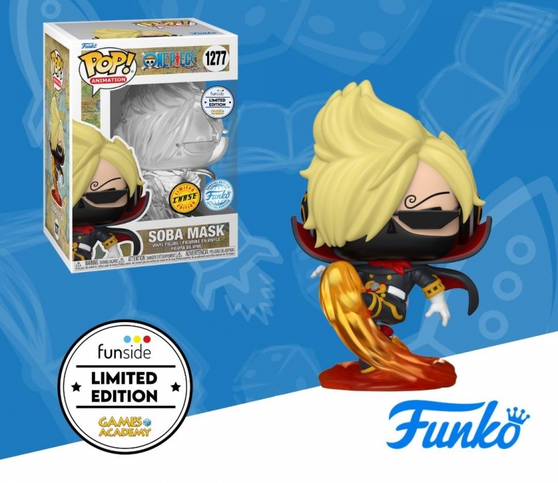BUNDLE ONE PIECE - POP FUNKO FIGURE 1277 SOBA GA EXCLUSIVE + FIGURE 1277 SOBA CHASE