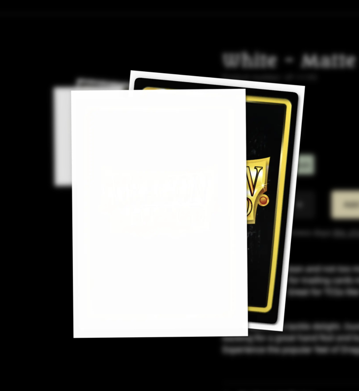 60 BUSTINE JAPANESE - MATTE WHITE