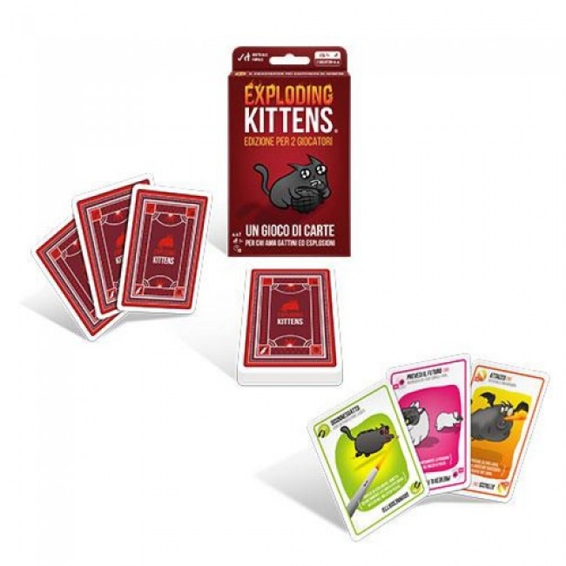 EXPLODING KITTENS - EDIZIONE PER 2 GIOCATORI