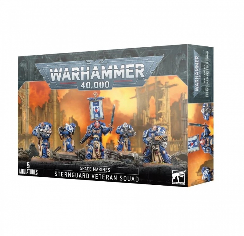  SPACE MARINES STERNGUARD VETERAN SQUAD - Squadra Veterana di Guardie Risolute