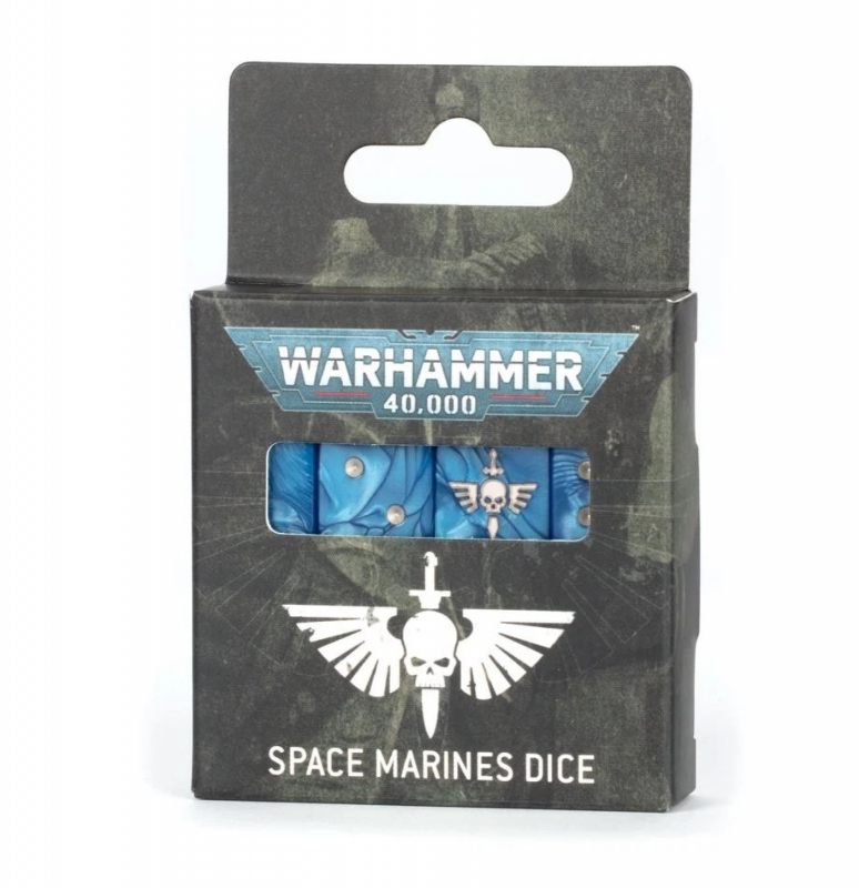 Set di 16 dadi degli Space Marines