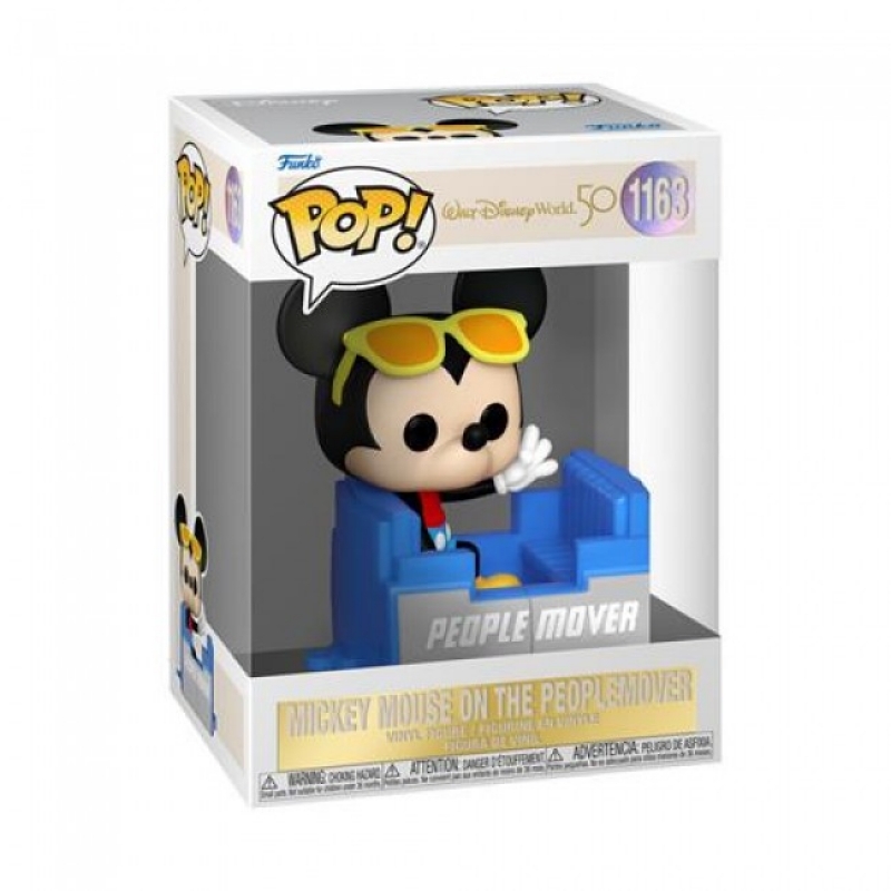 DISNEY: 50TH ANNIVERSARY - POP FUNKO VINYL FIGURE 1163 PEOPLE MOVER MICKEY