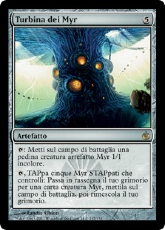 Turbina dei Myr - Mirrodin Assediato  - Italiano ( Myr Turbine)