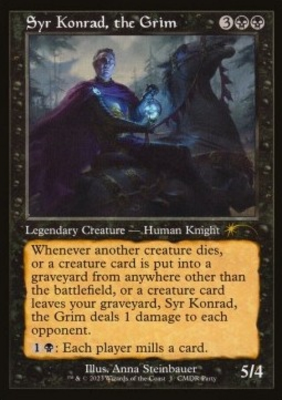 Syr Konrad, il Lugubre - DCI Promos - Syr Konrad, the Grim (TOKEN: ELFO - 2 P.ti ) 