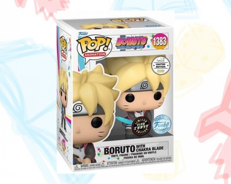 BORUTO: NARUTO NEXT GENERATION - POP FUNKO VINYL FIGURE 1383 BORUTO and SWORD CHASE GA EXCL