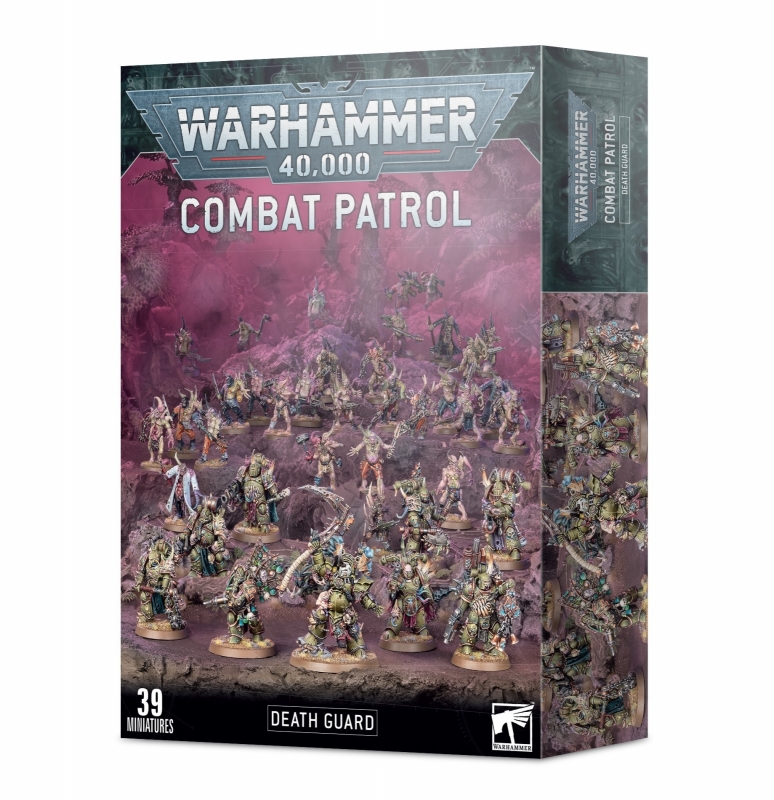 WARHAMMER 40.000 - DEATH GUARD PATTUGLIA DA COMBATTIMENTO