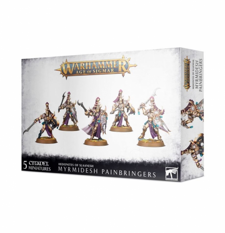  HEDONITES OF SLAANESH: MYRMIDESH PAINBRINGERS / Symbaresh Twinsouls