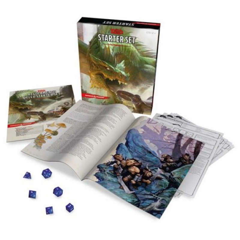 D&D 5.0 - STARTER SET - Dungeons and Dragons Starter 5 Edizione