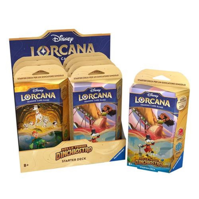 LORCANA NELLE TERRE D'INCHIOSTRO - BOX 8 STARTER DECKS (ITA)