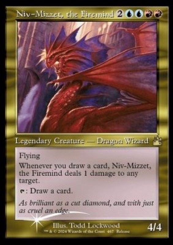 Niv-Mizzet, the Firemind - Release Promo Foil - Niv-Mizzet, il Mentefiamma (TOKEN: GOBLIN )