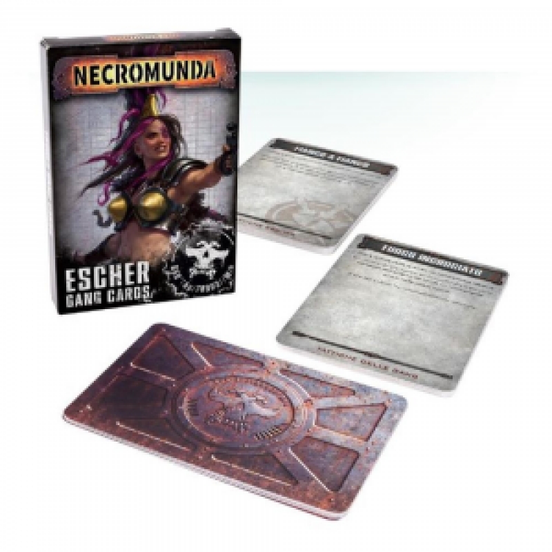 NECROMUNDA ESCHER GANG CARDS (ITA)