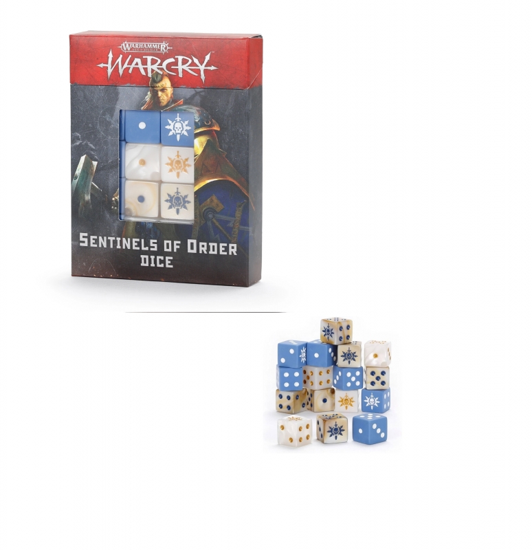 WARCRY: SENTINELS OF ORDER - SET 16 DADI