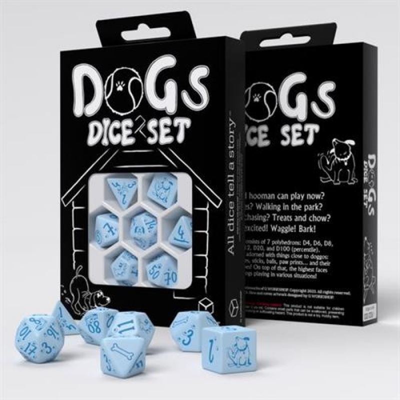 SET 7 DADI - DOG DICE SET: MAX