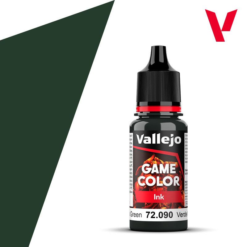 GAME COLOR NEW INK - BLACK GREEN (18ml)