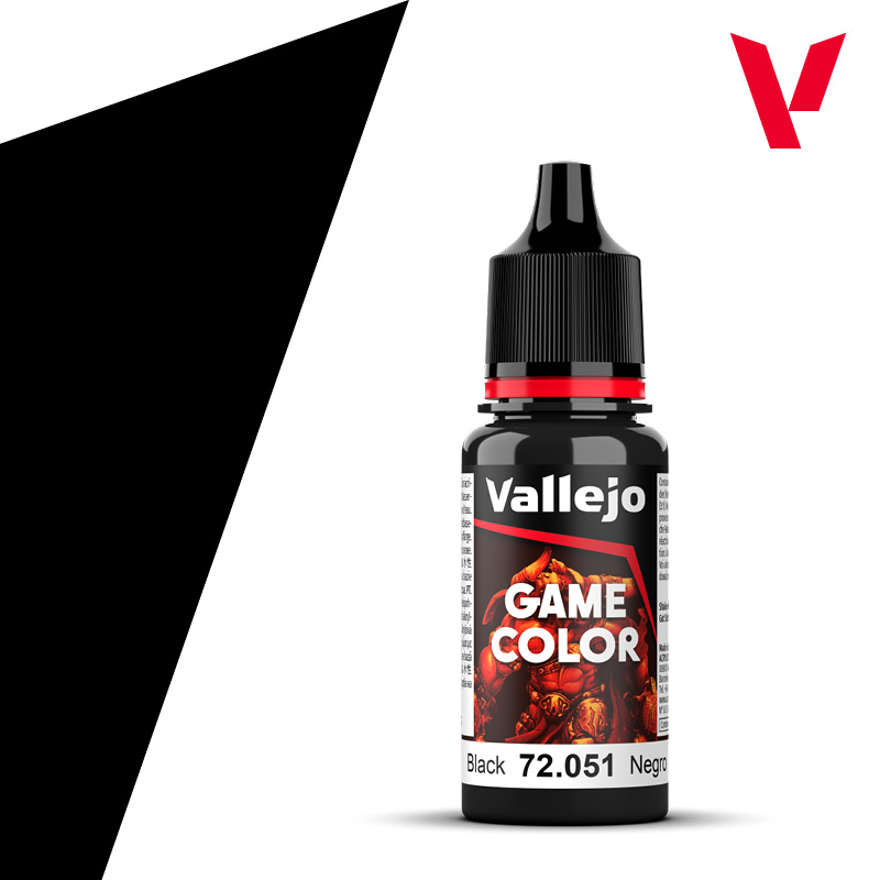 GAME COLOR NEW - BLACK (18ml)