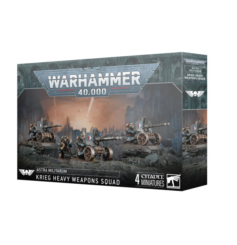 ASTRA MILITARUM: SQUADRA ARMI PESANTI DI KRIEG