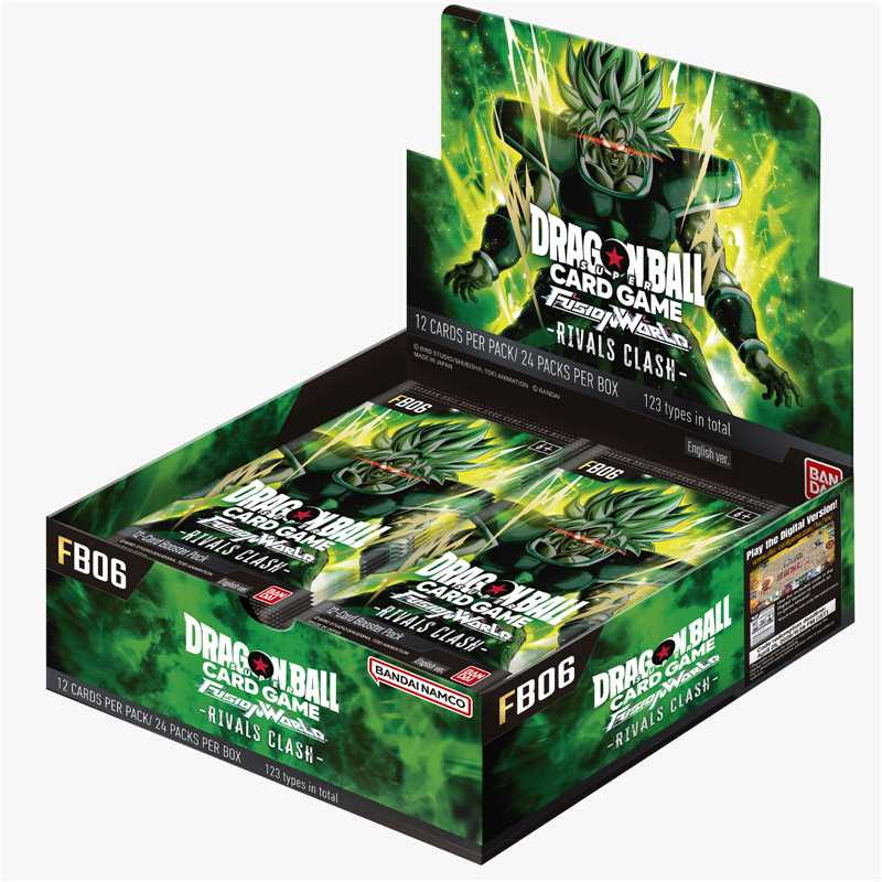 DRAGON BALL CARD GAME FUSION WORLD FB06- RIVALS CLASH - BOX 24 BOOSTER PACK