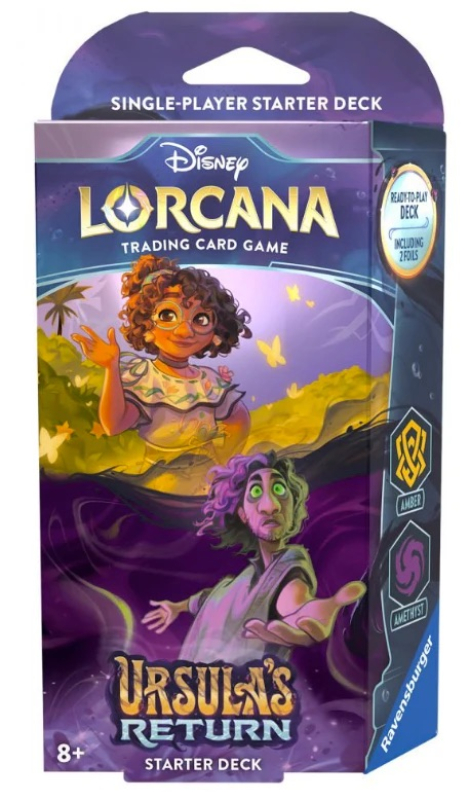 LORCANA - URSULA'S RETURN - STARTER DECKS (ENG) [AMBRA E AMETISTA]