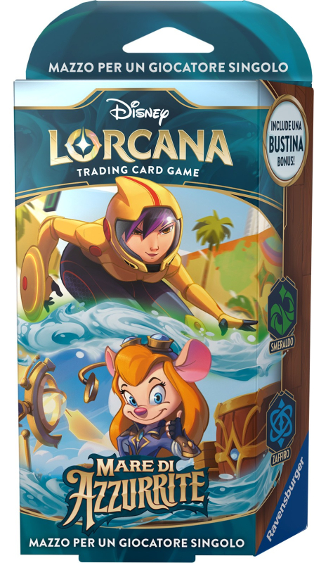 LORCANA - URSULA'S RETURN - STARTER DECKS (ITA) [METALLO E ZAFFIRO] 