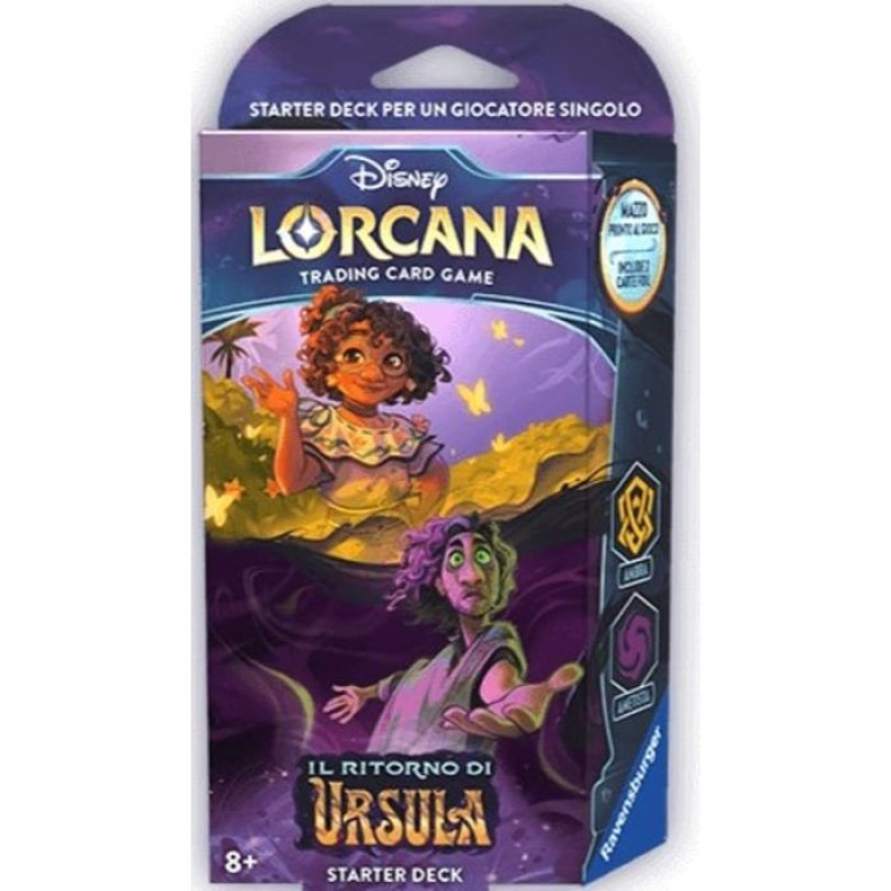LORCANA - IL RITORNO DI URSULA - STARTER DECKS (ITA) [AMBRA E AMETISTA] 