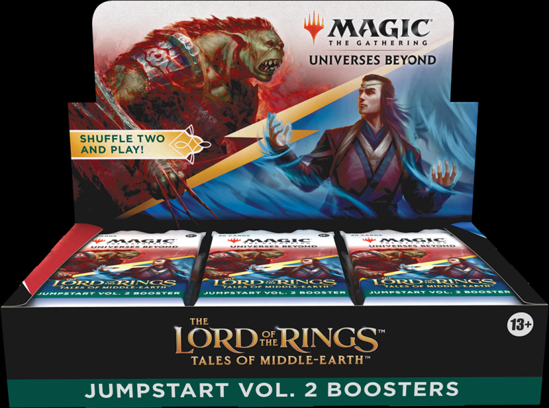 THE LORD OF THE RINGS: TALES OF MIDDLE-EARTH JUMPSTART BOOSTER VOL.2 -  (BOX da 18 BUSTE) - ENG