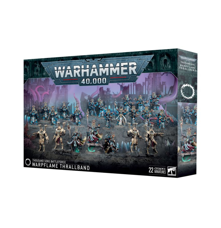  THOUSAND SONS Forza da Battaglia - Banda Asservita Fiamma Warp