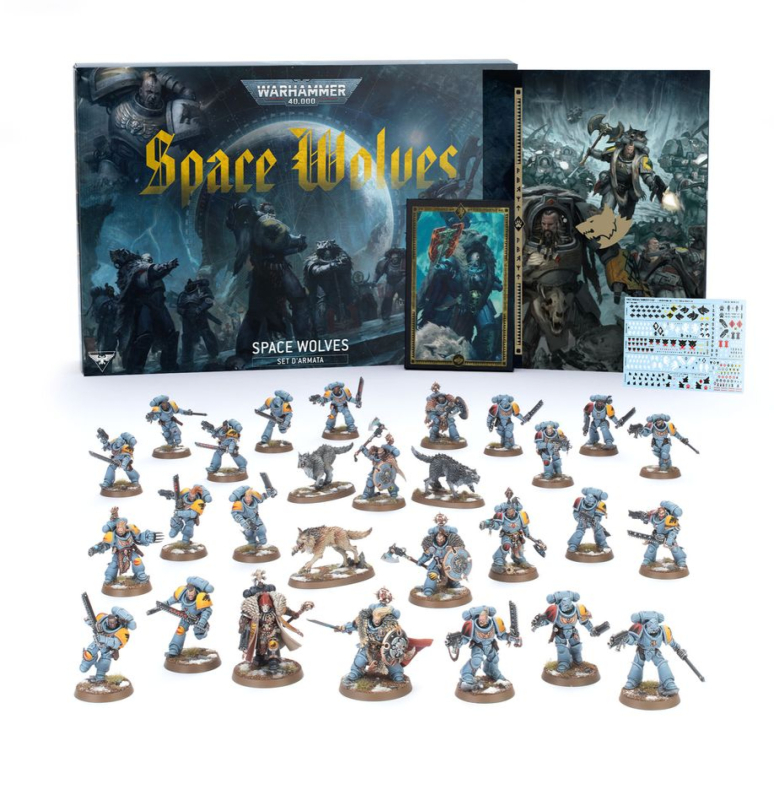 SPACE WOLVES: SET D'ARMATA (ITA 2025)
