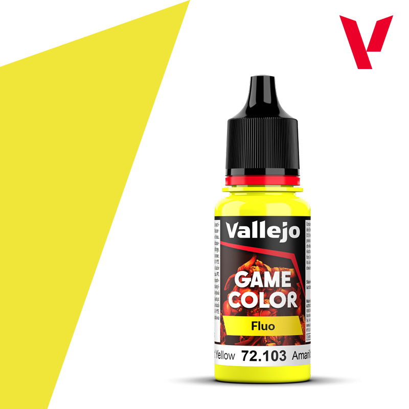 GAME COLOR NEW FLUO - FLUORESCENT YELLOW (18ml)