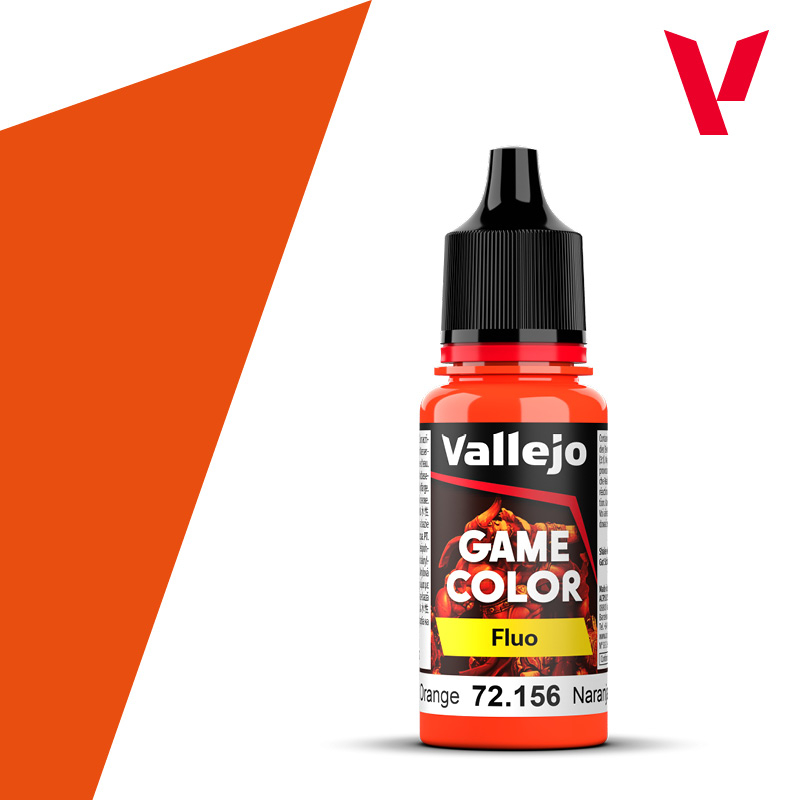 GAME COLOR NEW FLUO - FLUORESCENT ORANGE (18ml)
