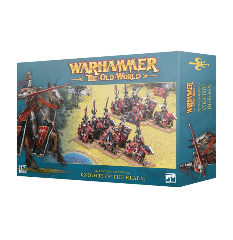  WARHAMMER  THE OLD WORLD: KINGDOM OF BRETONNIA  KNIGHTS OF THE REALM/ CAVALIERI ERRANTI