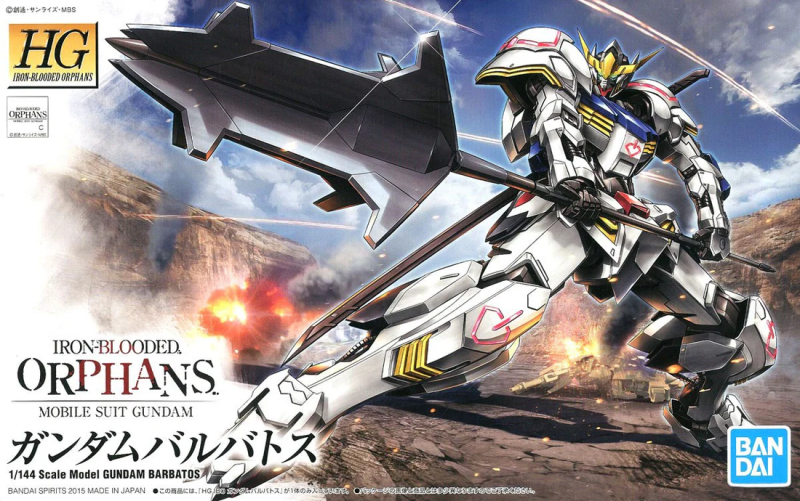 HIGH GRADE - GUNDAM BARBATOS Iron Blooded Orphans - MODEL KIT 1/144 