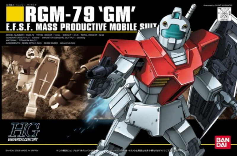 HIGH GRADE - GUNDAM RGM-79 GM - MODEL KIT 1/144 
