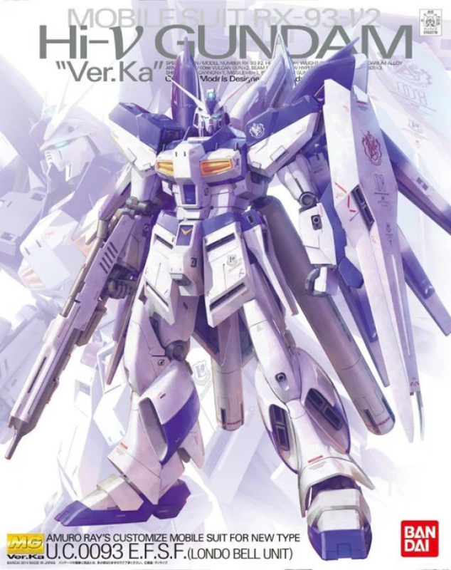 MASTER GRADE - RX-93-ν2 Hi-νGUNDAM Ver.Ka - MODEL KIT 1/100 