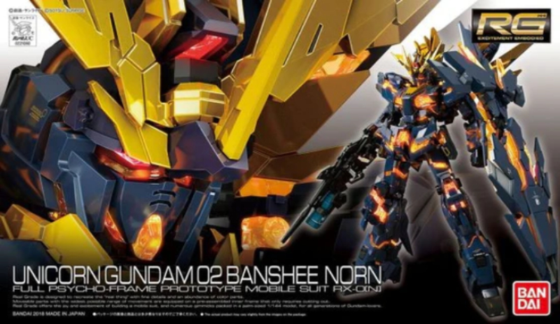 REAL GRADE - UNICORN GUNDAM 02 BANSHEE NORN - SCALA 1/144