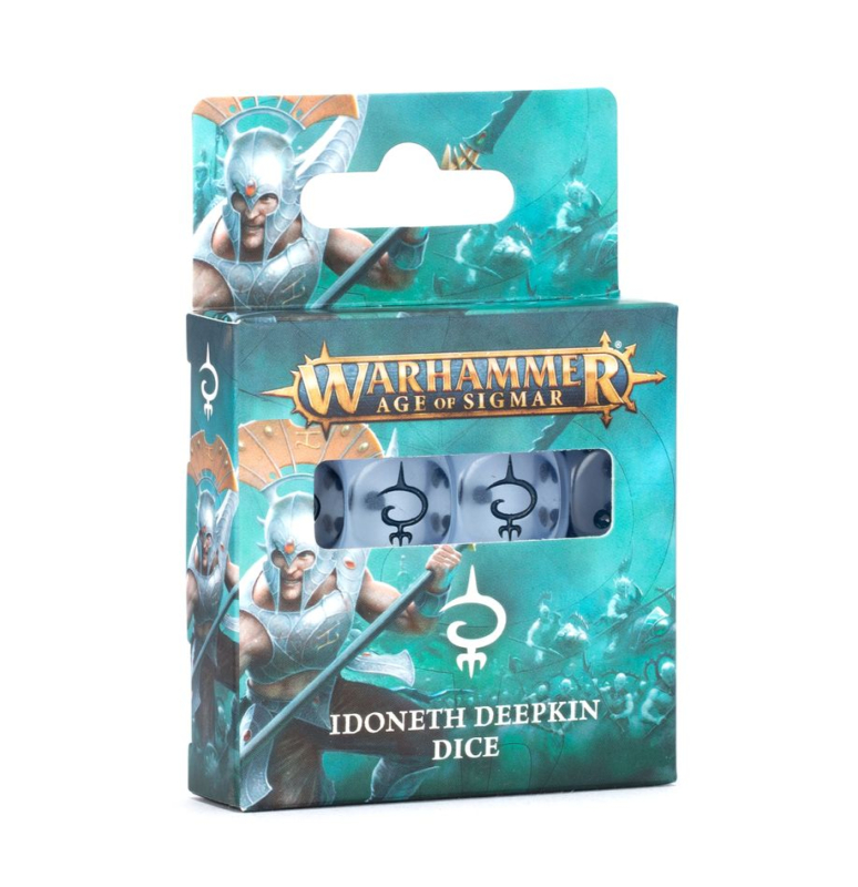 WARHAMMER AGE OF SIGMAR: IDONETH DEEPKIN SET 16 DADI