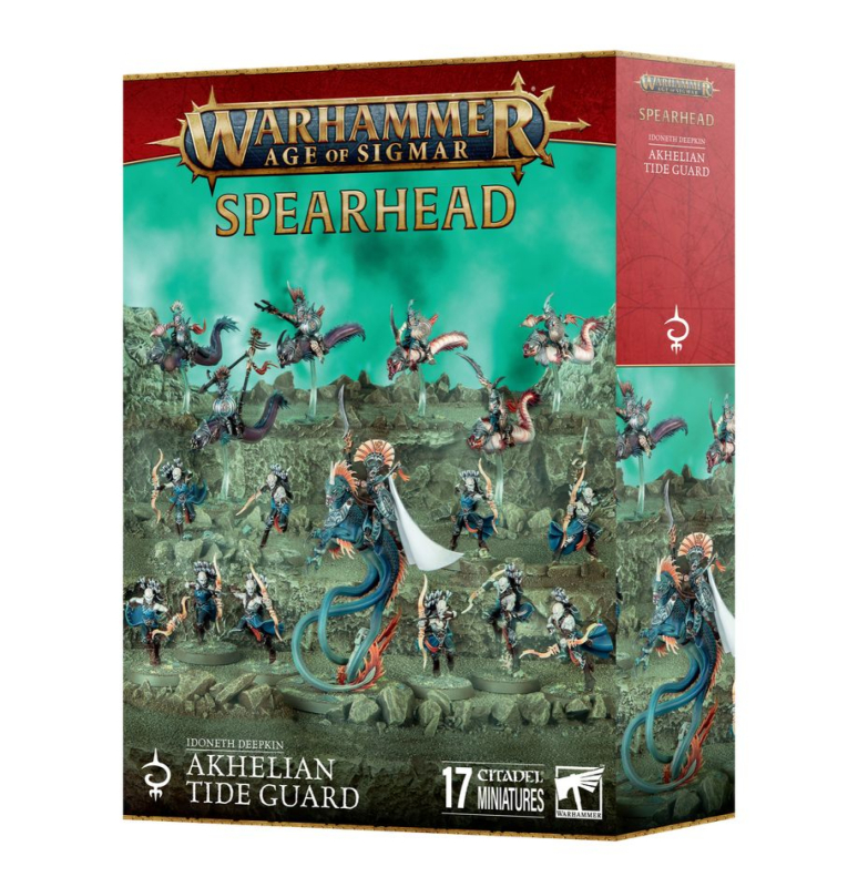WARHAMMER AGE OF SIGMAR - PUNTA DI LANCIA IDONETH DEEPKIN: GUARDIAMAREA AKHELIANA