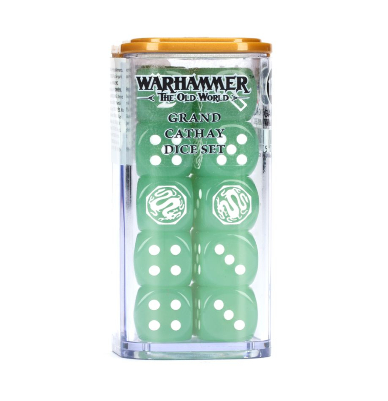 WARHAMMER - THE OLD WORLD GRAND CATHAY SET 20 DADI