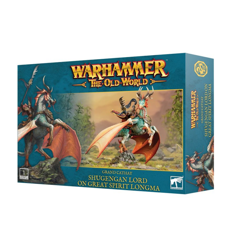 WARHAMMER - THE OLD WORLD GRAND CATHAY SHUGENGAN LORD ON GREAT SPIRIT LONGMA